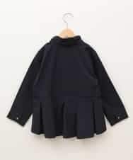 KJJEA21054 a.v.v KIDS(アー・ヴェ・ヴェ) [100-130]洗えるバックタックブルゾン ネイビー