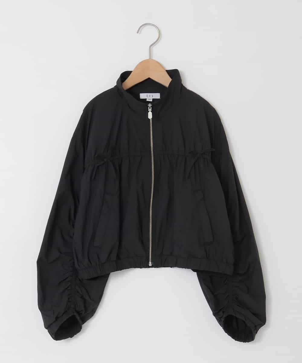 KJJEB33064 a.v.v KIDS [140-150]ギャザーリボンブルゾン