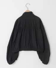 KJJEB33064 a.v.v KIDS(アー・ヴェ・ヴェ) [140-150]ギャザーリボンブルゾン ブラック