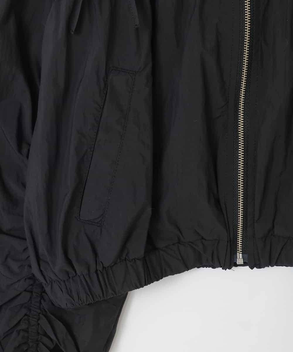 KJJEB33064 a.v.v KIDS(アー・ヴェ・ヴェ) [140-150]ギャザーリボンブルゾン ブラック