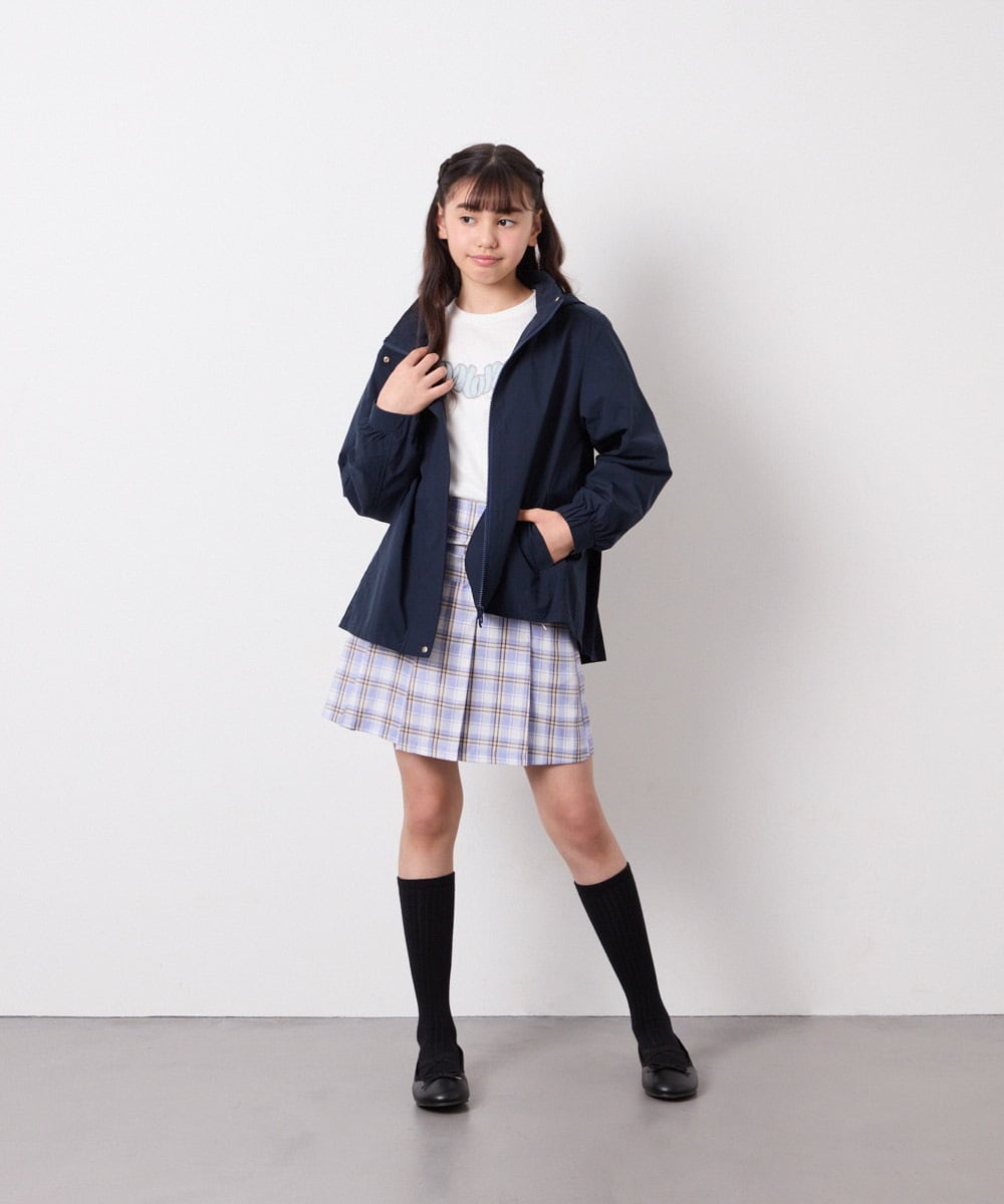 KJJED30059 a.v.v KIDS(アー・ヴェ・ヴェ) [100-160]バックタックマウンパ ネイビー