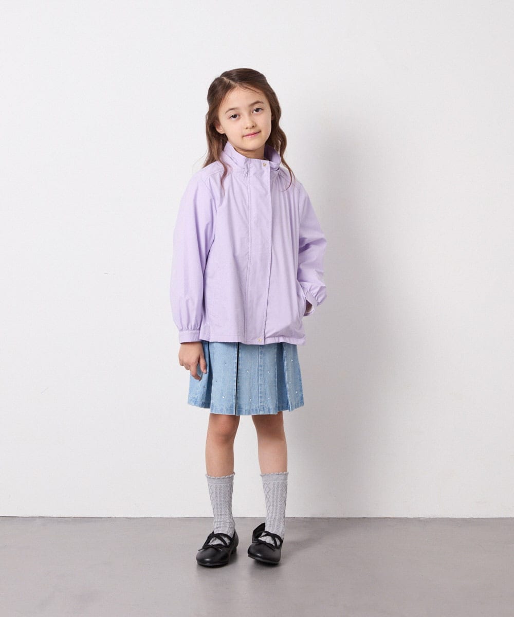 KJJED30059 a.v.v KIDS(アー・ヴェ・ヴェ) [100-160]バックタックマウンパ ラベンダー