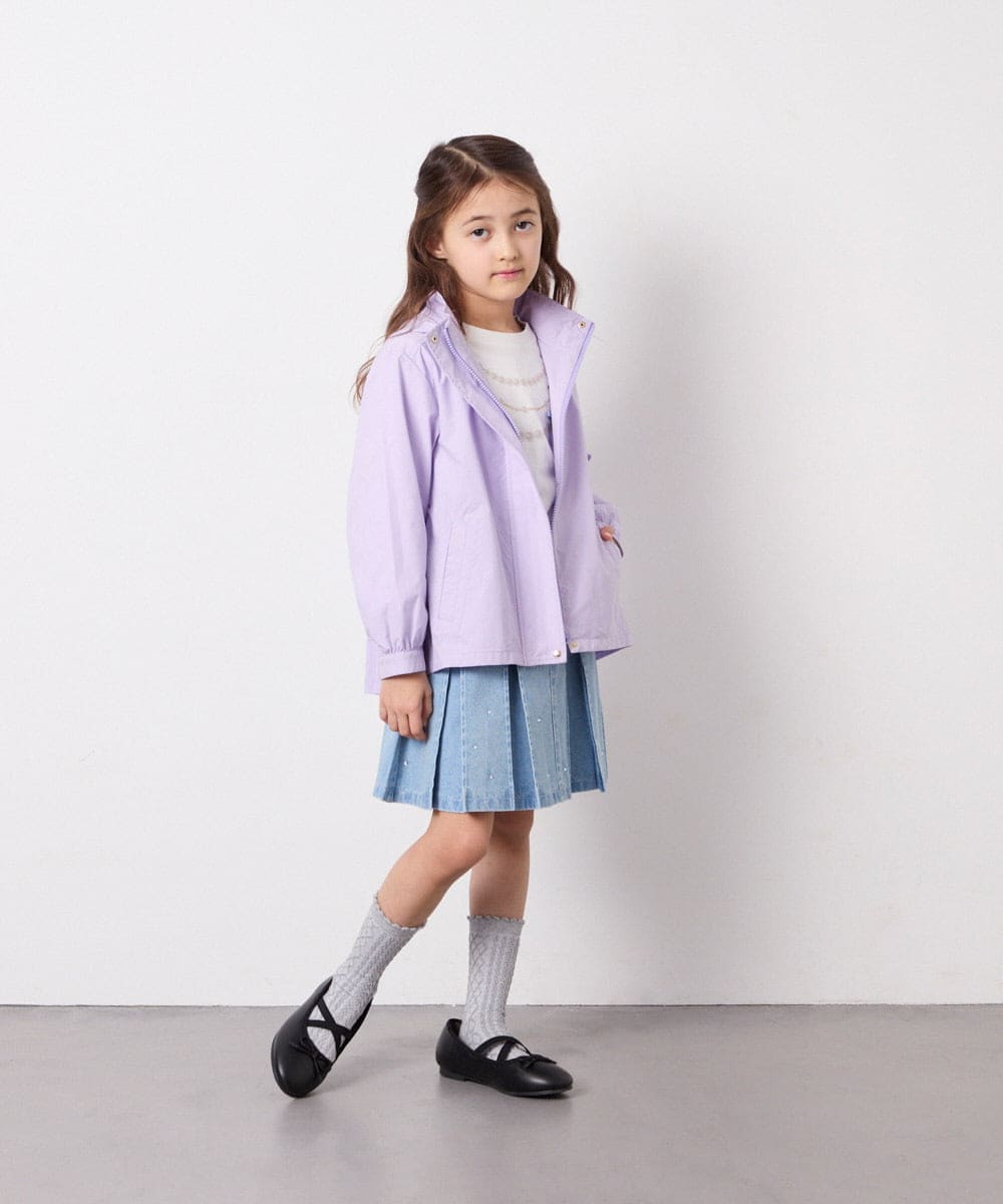 KJJED30059 a.v.v KIDS(アー・ヴェ・ヴェ) [100-160]バックタックマウンパ ラベンダー