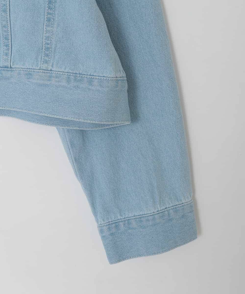 KJJED35064 a.v.v KIDS(アー・ヴェ・ヴェ) [120-160]レースGジャン ライトブルー