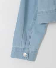 KJJED35064 a.v.v KIDS(アー・ヴェ・ヴェ) [120-160]レースGジャン ライトブルー