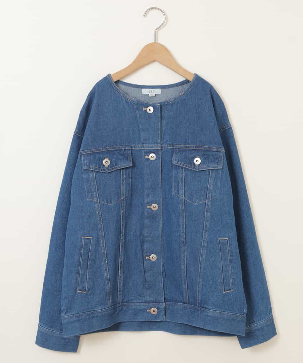 A V V Kids アー ヴェ ヴェ 140 150 ノーカラーデニムジャケット イトキンオンラインストア A V V Kids アー ヴェ ヴェ 140 150 ノーカラーデニムジャケット イトキンオンラインストア