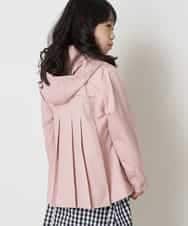 KJJEP31049 a.v.v KIDS(アー・ヴェ・ヴェ) [100-130]【洗濯機で洗える】バックプリーツマウンテンパーカー ピンク