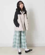 KJJEP31049 a.v.v KIDS(アー・ヴェ・ヴェ) [100-130]【洗濯機で洗える】バックプリーツマウンテンパーカー グリーン