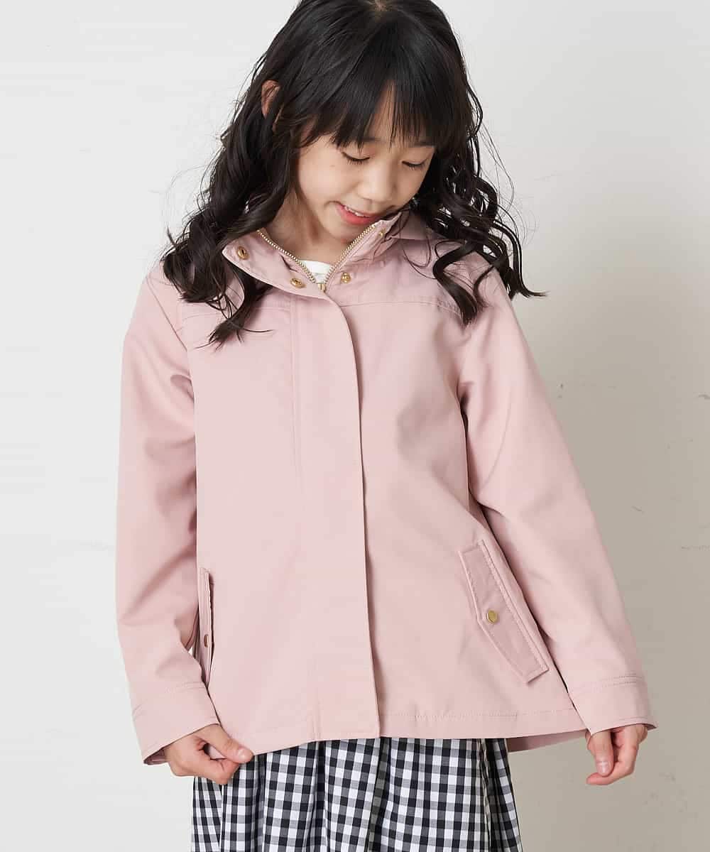 KJJEP31049 a.v.v KIDS(アー・ヴェ・ヴェ) [100-130]【洗濯機で洗える】バックプリーツマウンテンパーカー グリーン