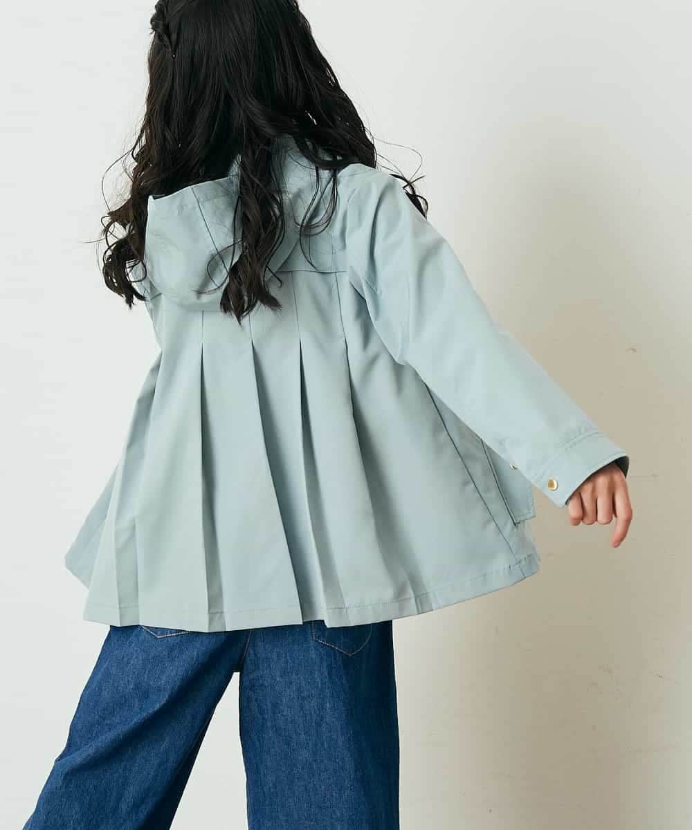 KJJEP31049 a.v.v KIDS(アー・ヴェ・ヴェ) [100-130]【洗濯機で洗える】バックプリーツマウンテンパーカー グリーン