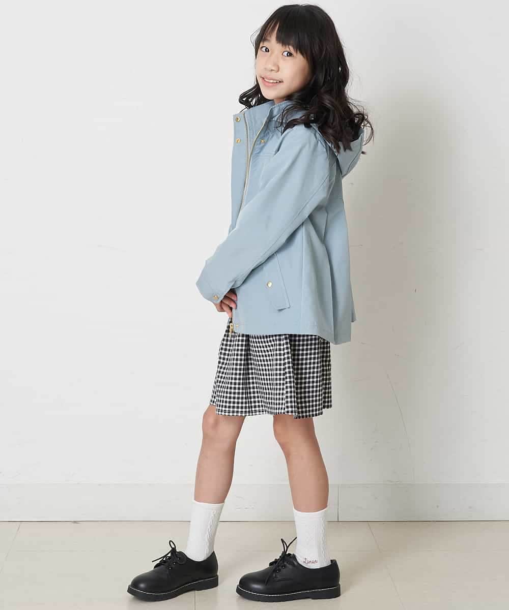 KJJEQ31054 a.v.v KIDS(アー・ヴェ・ヴェ) [140-150]【洗濯機で洗える】バックプリーツマウンテンパーカー ベージュ