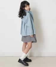 KJJEQ31054 a.v.v KIDS(アー・ヴェ・ヴェ) [140-150]【洗濯機で洗える】バックプリーツマウンテンパーカー ベージュ