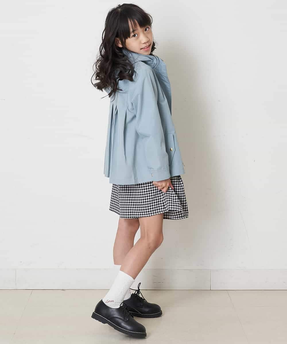 KJJEQ31054 a.v.v KIDS(アー・ヴェ・ヴェ) [140-150]【洗濯機で洗える】バックプリーツマウンテンパーカー ベージュ