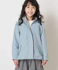 KJJEQ31054 a.v.v KIDS(アー・ヴェ・ヴェ) [140-150]【洗濯機で洗える】バックプリーツマウンテンパーカー ベージュ