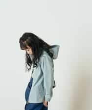 KJJEQ31054 a.v.v KIDS(アー・ヴェ・ヴェ) [140-150]【洗濯機で洗える】バックプリーツマウンテンパーカー ベージュ