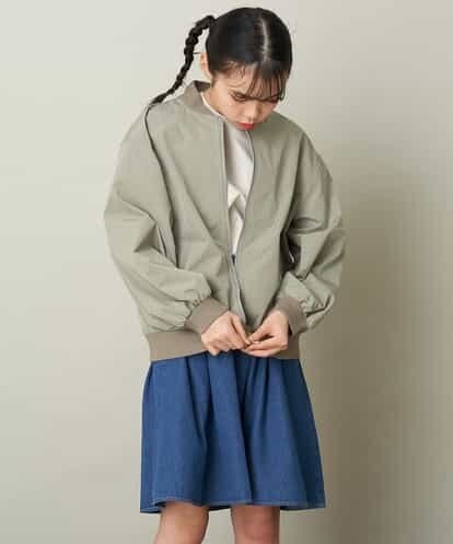 KJJER30049 a.v.v KIDS [160]【洗濯機で洗える】バックフリルブルゾン