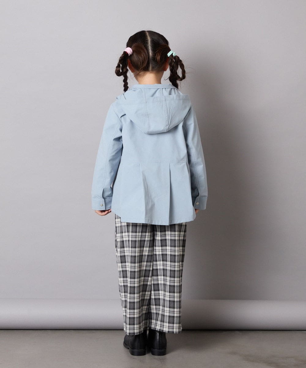 KJJJA01059 a.v.v KIDS(アー・ヴェ・ヴェ) [120-160]［フード取り外し可能］バックタックマウンパ ライトブルー