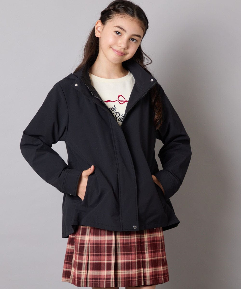 KJJJA01059 a.v.v KIDS(アー・ヴェ・ヴェ) [120-160]［フード取り外し可能］バックタックマウンパ ライトブルー