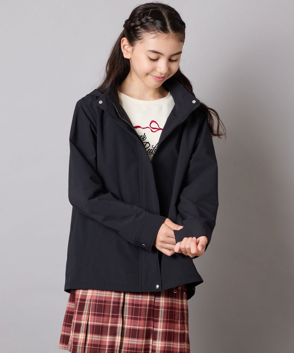 KJJJA01059 a.v.v KIDS(アー・ヴェ・ヴェ) [120-160]［フード取り外し可能］バックタックマウンパ ライトブルー