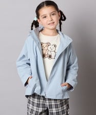 KJJJA01059 a.v.v KIDS(アー・ヴェ・ヴェ) [120-160]［フード取り外し可能］バックタックマウンパ ライトブルー