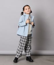 KJJJA01059 a.v.v KIDS(アー・ヴェ・ヴェ) [120-160]［フード取り外し可能］バックタックマウンパ ライトブルー