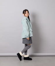 KJJJD01059 a.v.v KIDS(アー・ヴェ・ヴェ) [130-160]【洗える/フード取り外し可】リボンポケットマウンパ ミント