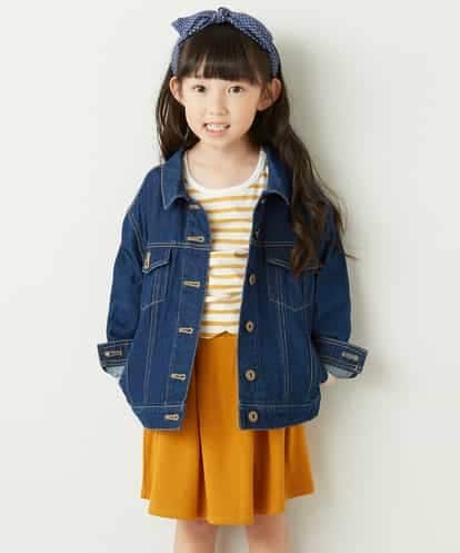 KJJJE03054 a.v.v KIDS [140-150]バックベルトＧジャン