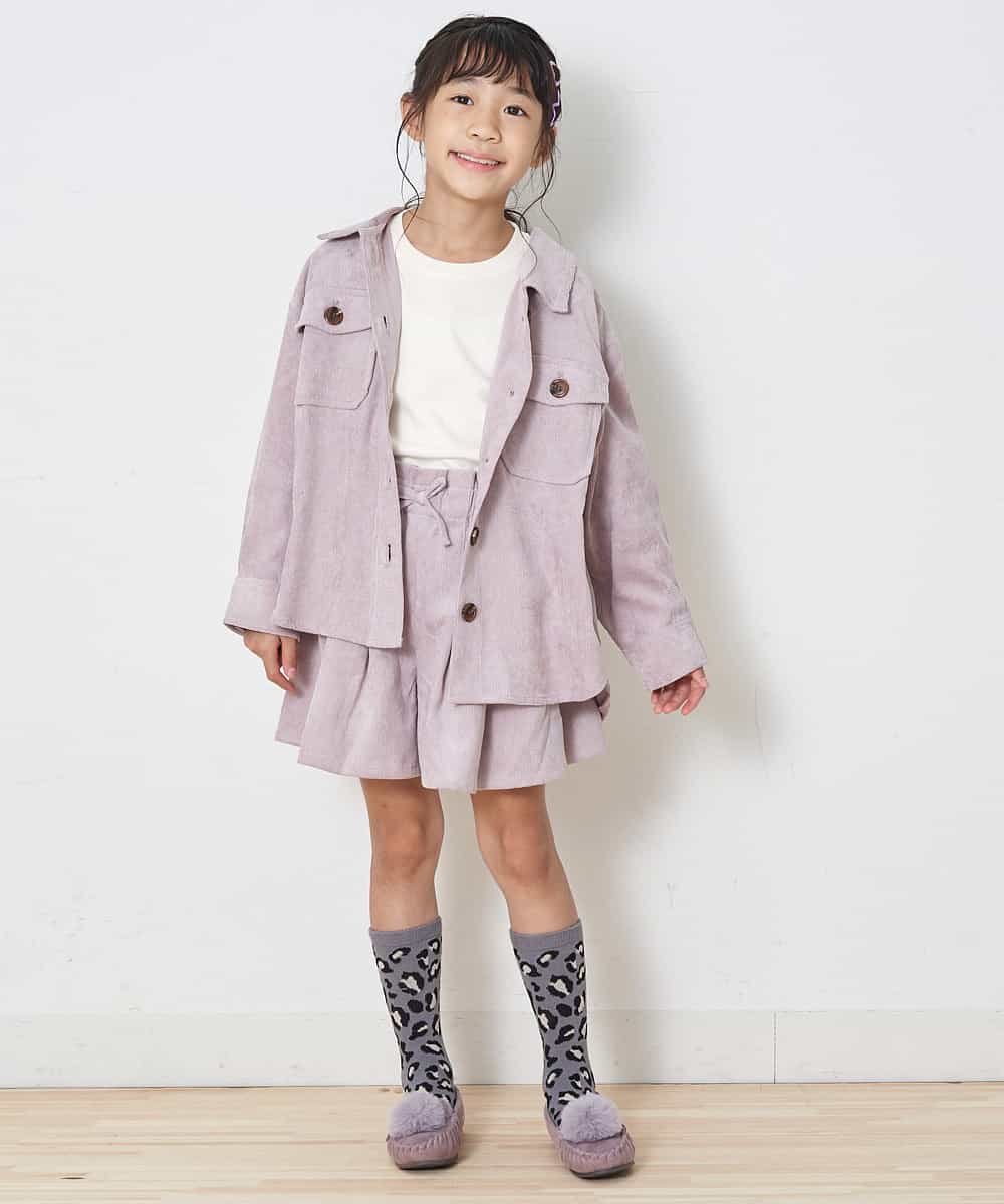 KJJJJ04034 a.v.v KIDS(アー・ヴェ・ヴェ) [100-130]【洗える】CPOジャケット[WEB限定サイズ] ピンク