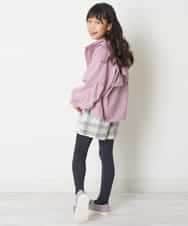 KJJJM20049 a.v.v KIDS(アー・ヴェ・ヴェ) [100-130]【洗濯機洗いOK】取外し2WAYマウンテンパーカー ピンク