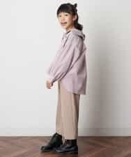KJJJN21039 a.v.v KIDS(アー・ヴェ・ヴェ) [140-150]【セットアップ対応／洗濯機洗いOK】ブライトコールCPOジャケット ライトブルー