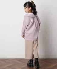 KJJJN21039 a.v.v KIDS(アー・ヴェ・ヴェ) [140-150]【セットアップ対応／洗濯機洗いOK】ブライトコールCPOジャケット ライトブルー