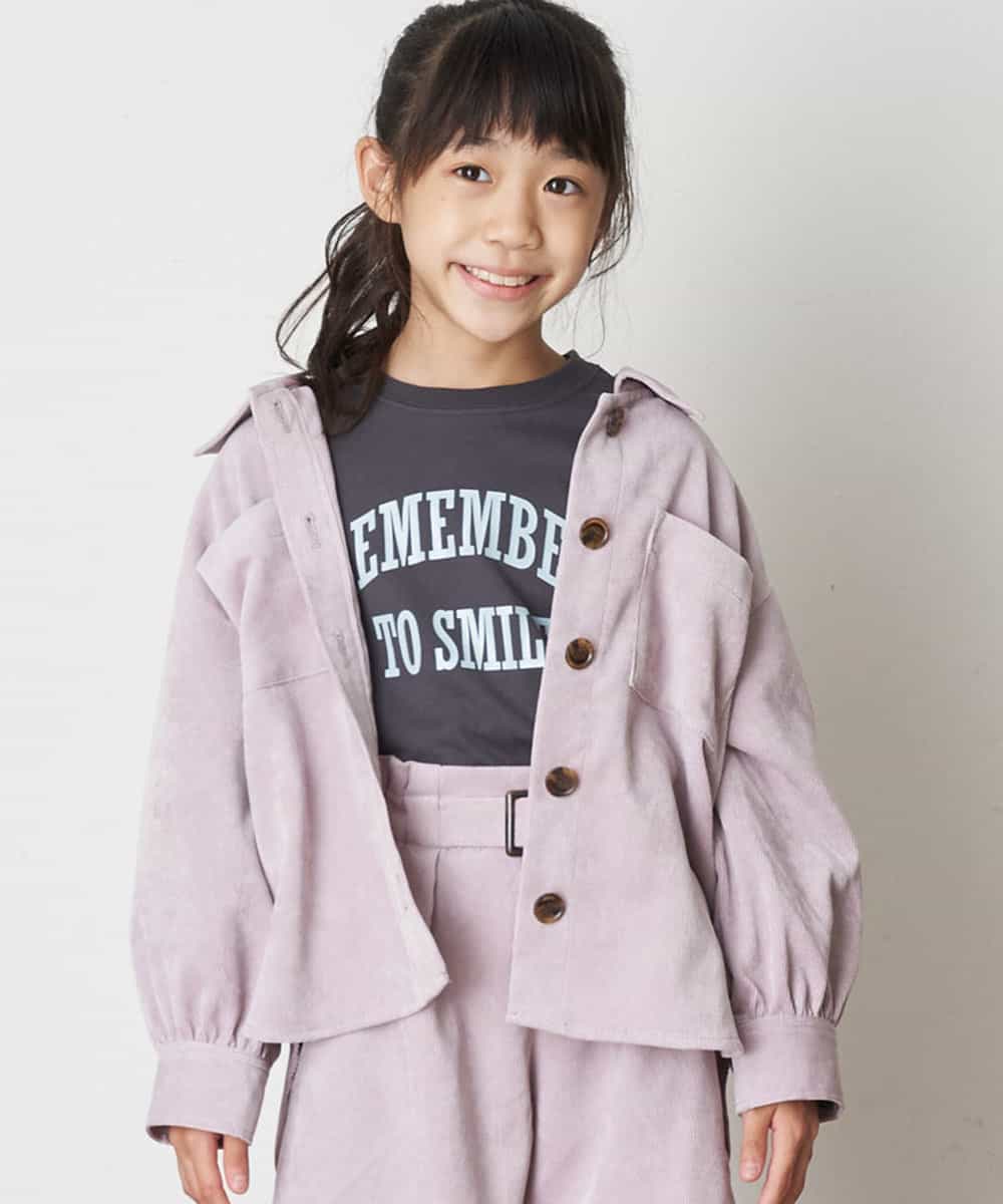 KJJJN21039 a.v.v KIDS(アー・ヴェ・ヴェ) [140-150]【セットアップ対応／洗濯機洗いOK】ブライトコールCPOジャケット ライトブルー