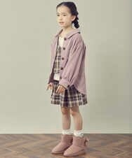 KJJJQ31039 a.v.v KIDS(アー・ヴェ・ヴェ) [140-150]ブライトコールCPOジャケット ライトブルー