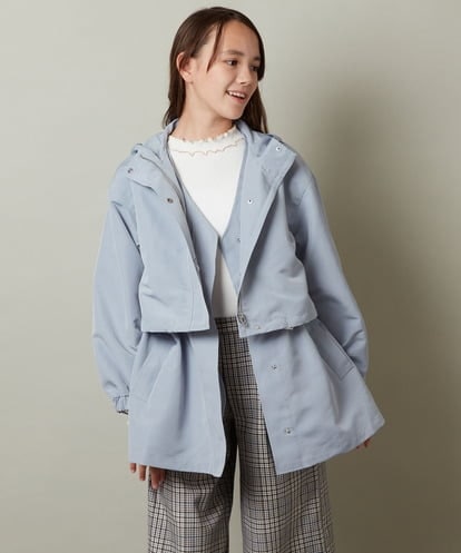 KJJJU31074  [160]【撥水/2点セット/取り外し可能】マルチWAYブルゾン