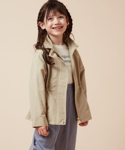 KJJJV30049 a.v.v KIDS [100-130]ウェストドロストマウンテンパーカー