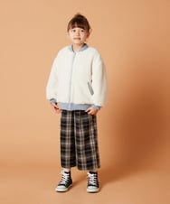 KJJKS40069 a.v.v KIDS(アー・ヴェ・ヴェ) [100-130]【2WAY】リバーシブルブルゾン ピンク