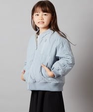 KJJKT40074 a.v.v KIDS(アー・ヴェ・ヴェ) [140-150]【2WAY】リバーシブルブルゾン ブラック