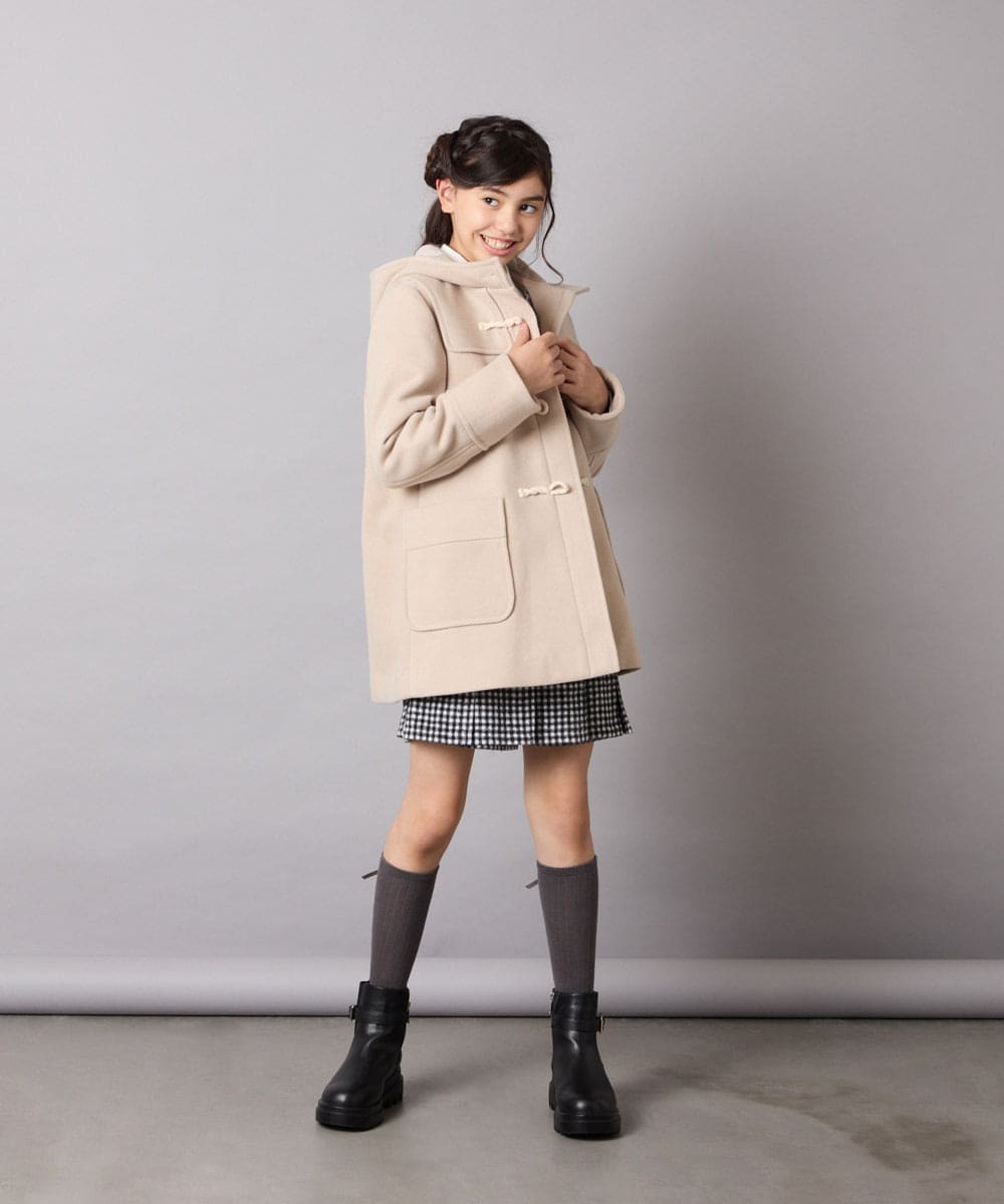 KJKAD01034 a.v.v KIDS(アー・ヴェ・ヴェ) [100-160]衿付きロゴトレーナー ライトブルー