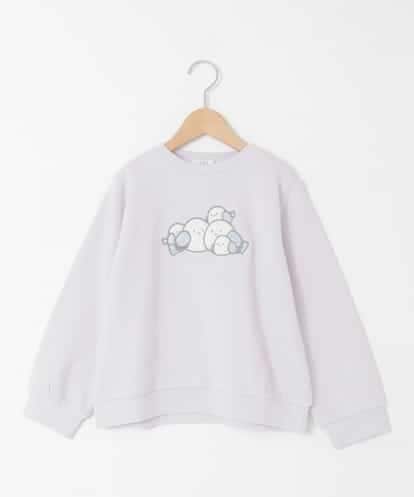 KJKAD04029 a.v.v KIDS [110-130]【裏起毛】アソートモチーフトレーナー