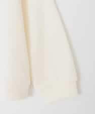 KJKAD04029 a.v.v KIDS(アー・ヴェ・ヴェ) [110-130]【裏起毛/シマエナガ ふわふわアップリケ/ネコ リバーシブルスパンコール】アソートモチーフトレーナー アイボリー