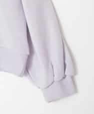 KJKAD36026 a.v.v KIDS(アー・ヴェ・ヴェ) [120-160]レースアップスリーブトレーナー ラベンダー