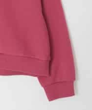 KJKAD49018 a.v.v KIDS(アー・ヴェ・ヴェ) [100-160]【WEB限定商品/チュールフリル/クロップド丈】チュールロゴトレーナー ピンク