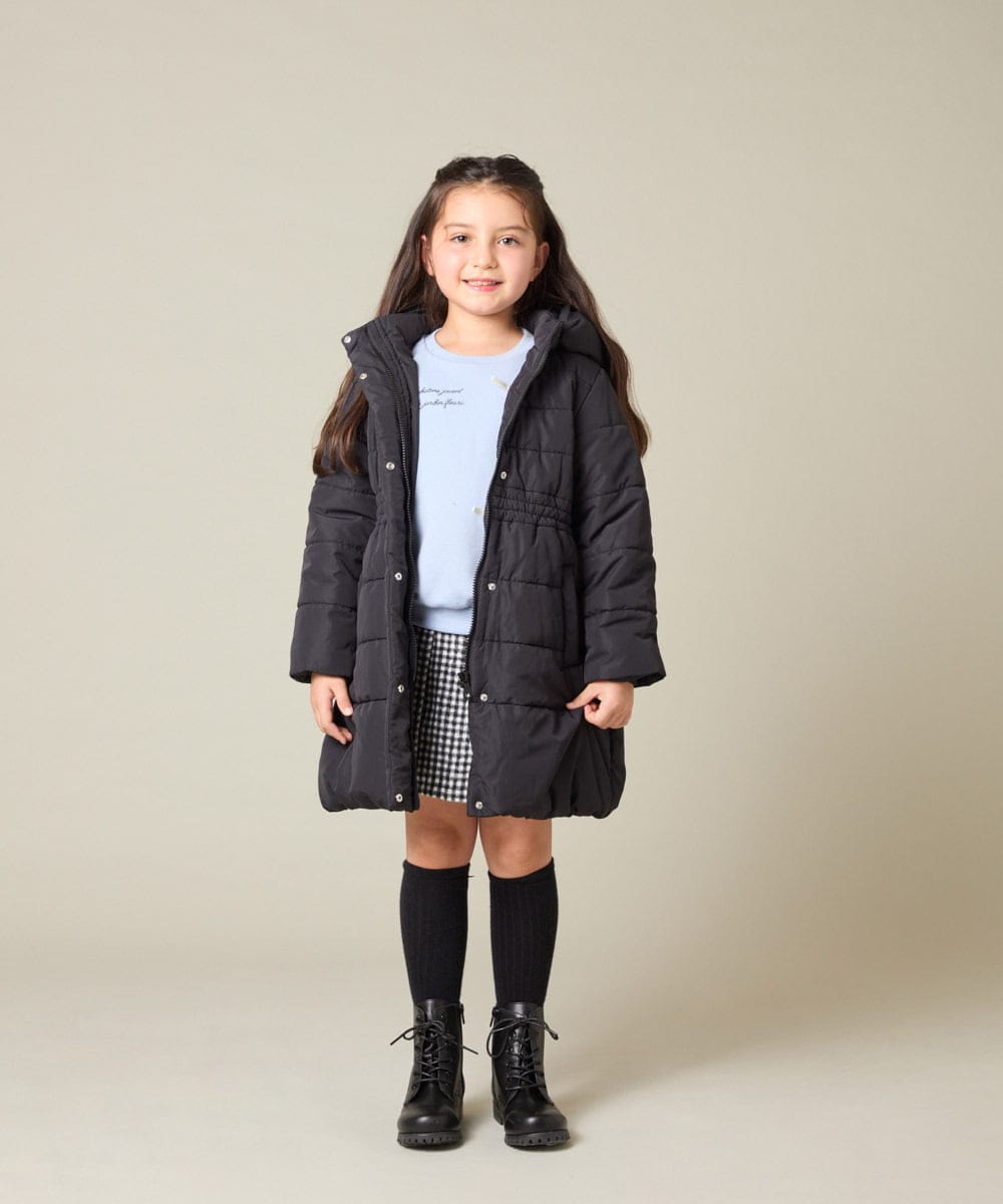 KJKAD51018 a.v.v KIDS(アー・ヴェ・ヴェ) [100-160]【WEB限定商品】リボン付きロゴトレーナー ライトブルー