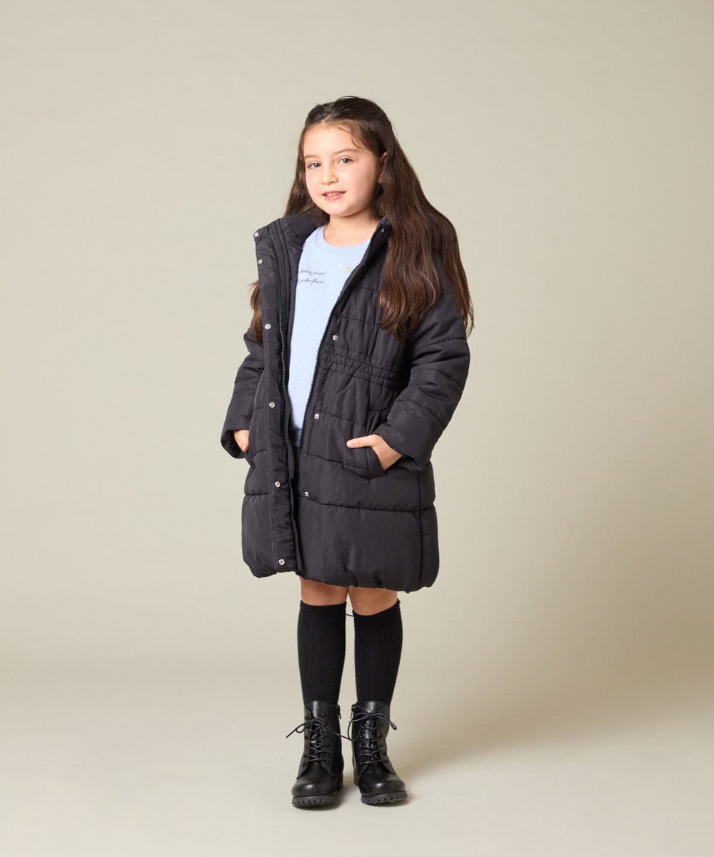 KJKAD51018 a.v.v KIDS(アー・ヴェ・ヴェ) [100-160]【WEB限定商品】リボン付きロゴトレーナー ライトブルー