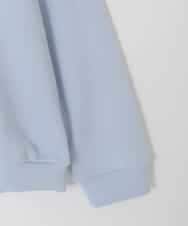 KJKAD51018 a.v.v KIDS(アー・ヴェ・ヴェ) [100-160]【WEB限定商品/サテンリボンがカワイイ】リボン付きロゴトレーナー ライトブルー