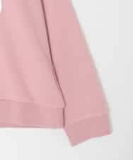 KJKAD80034 a.v.v KIDS(アー・ヴェ・ヴェ) [100-140]【a.v.v限定デザイン/アートが変わるスパンコール/しろくまとねこ/とかげとぺんぎん】すみっコぐらしスパンコールトレーナー ピンク