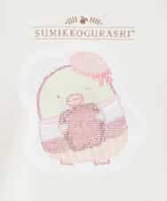 KJKAD80034 a.v.v KIDS(アー・ヴェ・ヴェ) [100-140]【a.v.v限定デザイン/アートが変わるスパンコール/しろくまとねこ/とかげとぺんぎん】すみっコぐらしスパンコールトレーナー ピンク