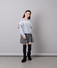 KJKAG22029 a.v.v KIDS(アー・ヴェ・ヴェ) [120-160]【WEB限定】レーストレーナー ライトブルー