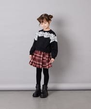 KJKAG22029 a.v.v KIDS(アー・ヴェ・ヴェ) [120-160]【WEB限定】レーストレーナー ブラック