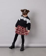 KJKAG22029 a.v.v KIDS(アー・ヴェ・ヴェ) [120-160]【WEB限定】レーストレーナー ブラック